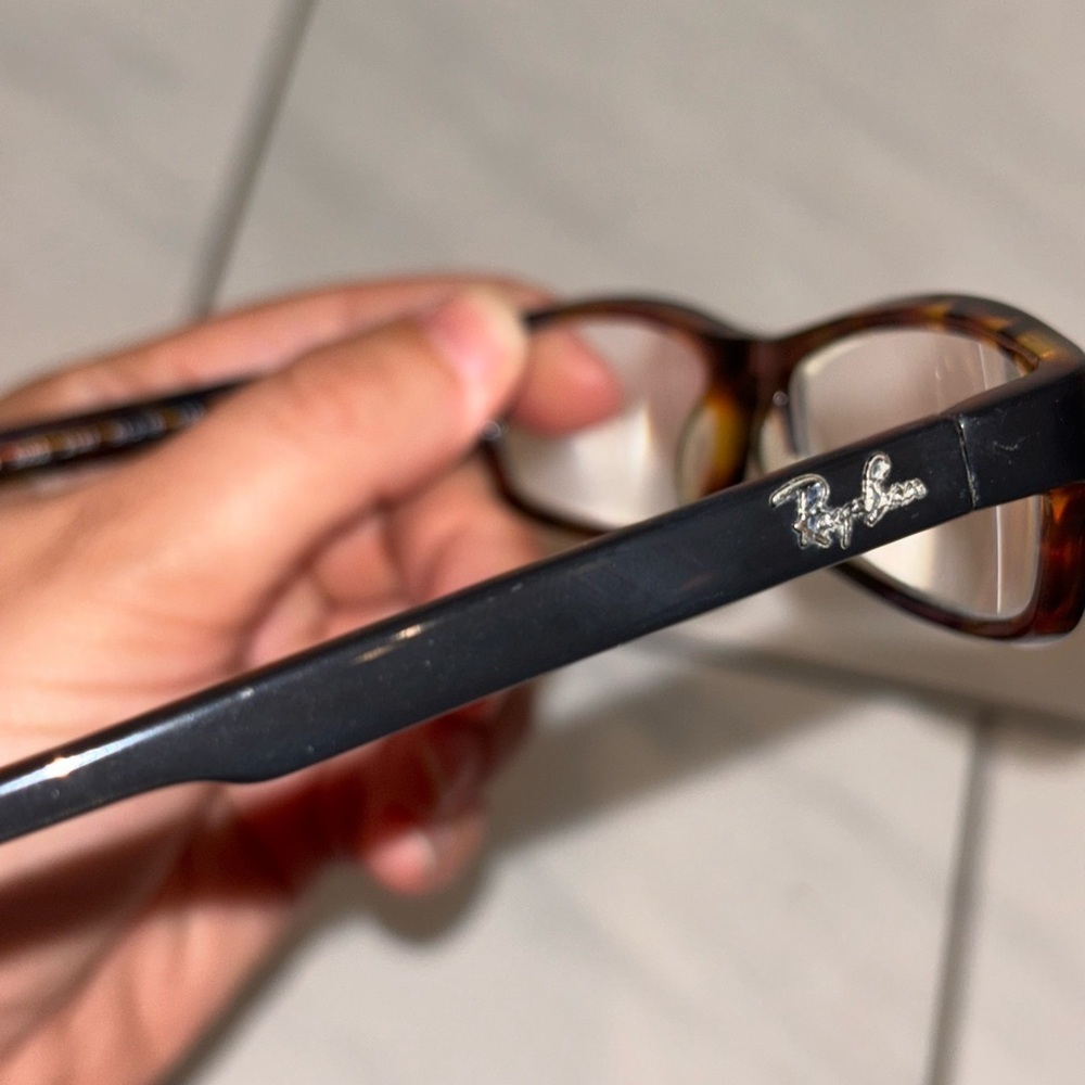 Ray-Ban Eyeglasses Frames RB5052
2147 Brown Tortoise Wrap Rectangular 51-16-135 - Picture 2 of 7